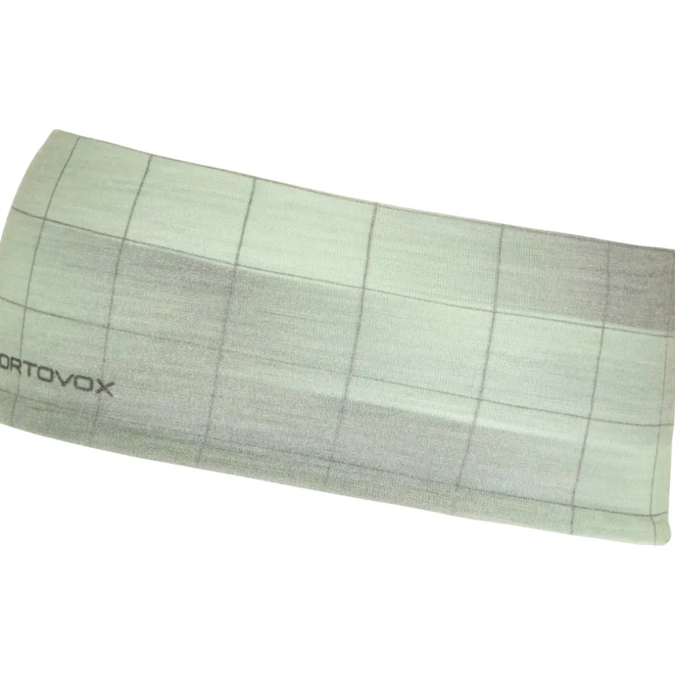 Ortovox MTB Merino Hoofdband - green acid motion aop