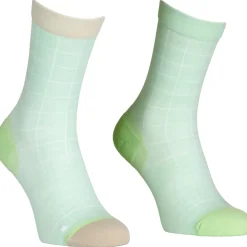 Ortovox MTB Mid Light Sokken Dames - green sage
