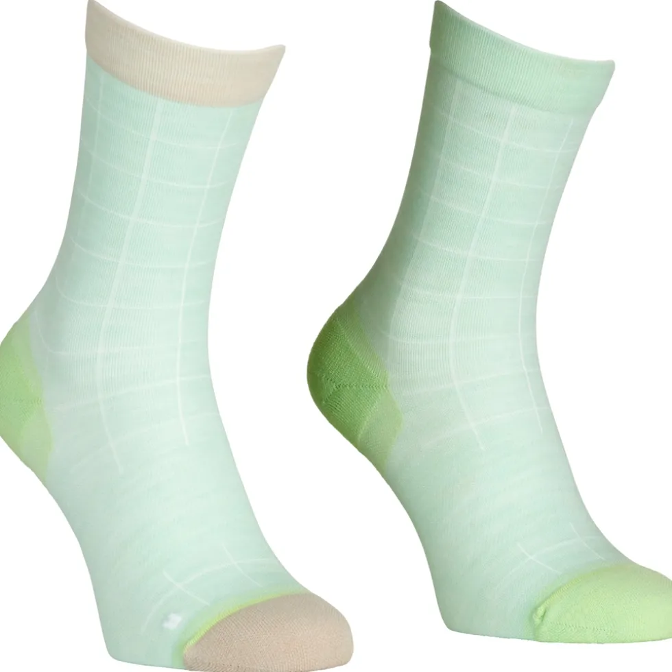 Ortovox MTB Mid Light Sokken Dames - green sage