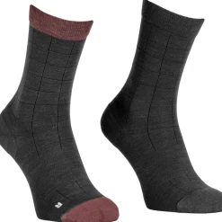 Ortovox MTB Mid Light Sokken Dames - black raven