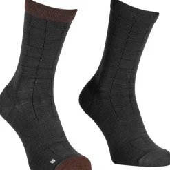 Ortovox MTB Mid Light Sokken Heren - black raven