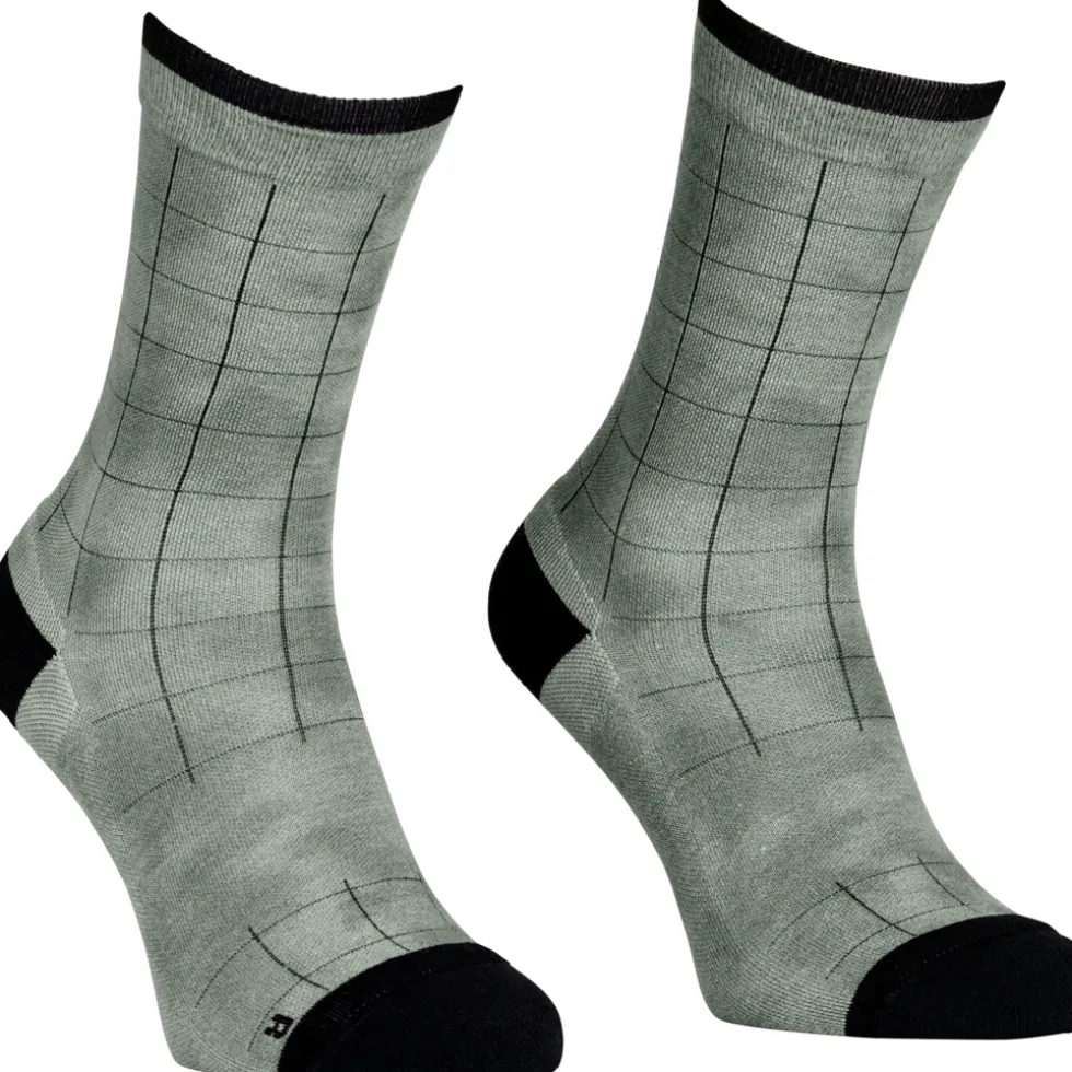 Ortovox MTB Mid Sokken Dames - green sage