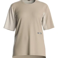 Ortovox Sequence Free Damesshirt met korte mouwen - dark linen