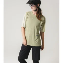 Ortovox Sequence Free Damesshirt met korte mouwen - dark linen