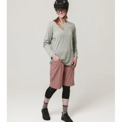 Ortovox Sequence Free Damesshirt met lange mouwen - chestnut