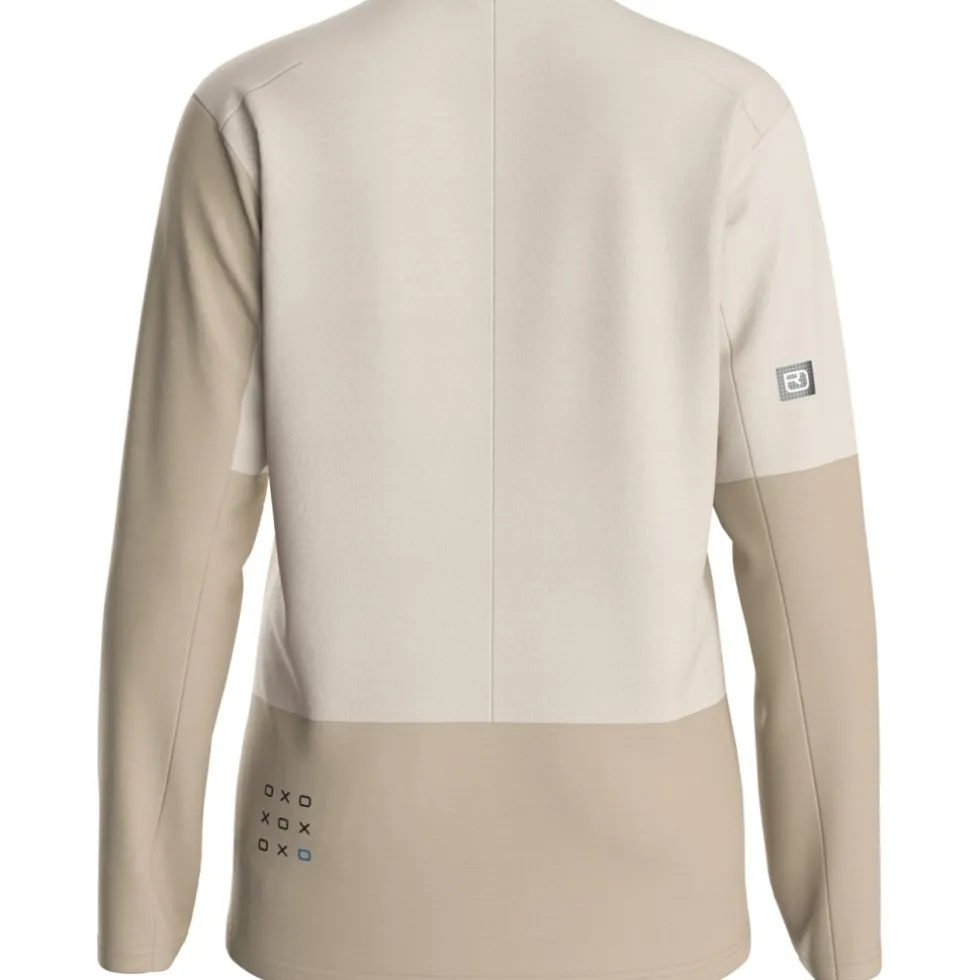 Ortovox Sequence Free Damesshirt met lange mouwen - dark linen