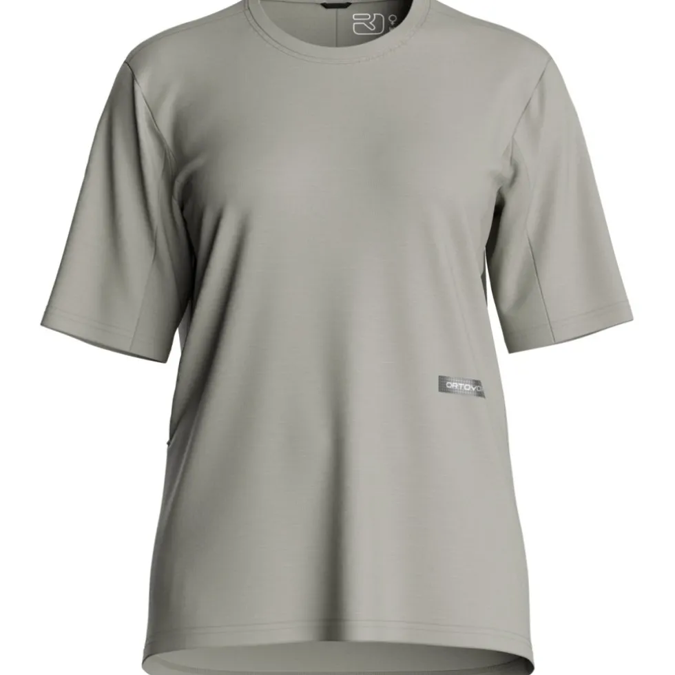 Ortovox Sequence Free Damesshirt met korte mouwen - green sage