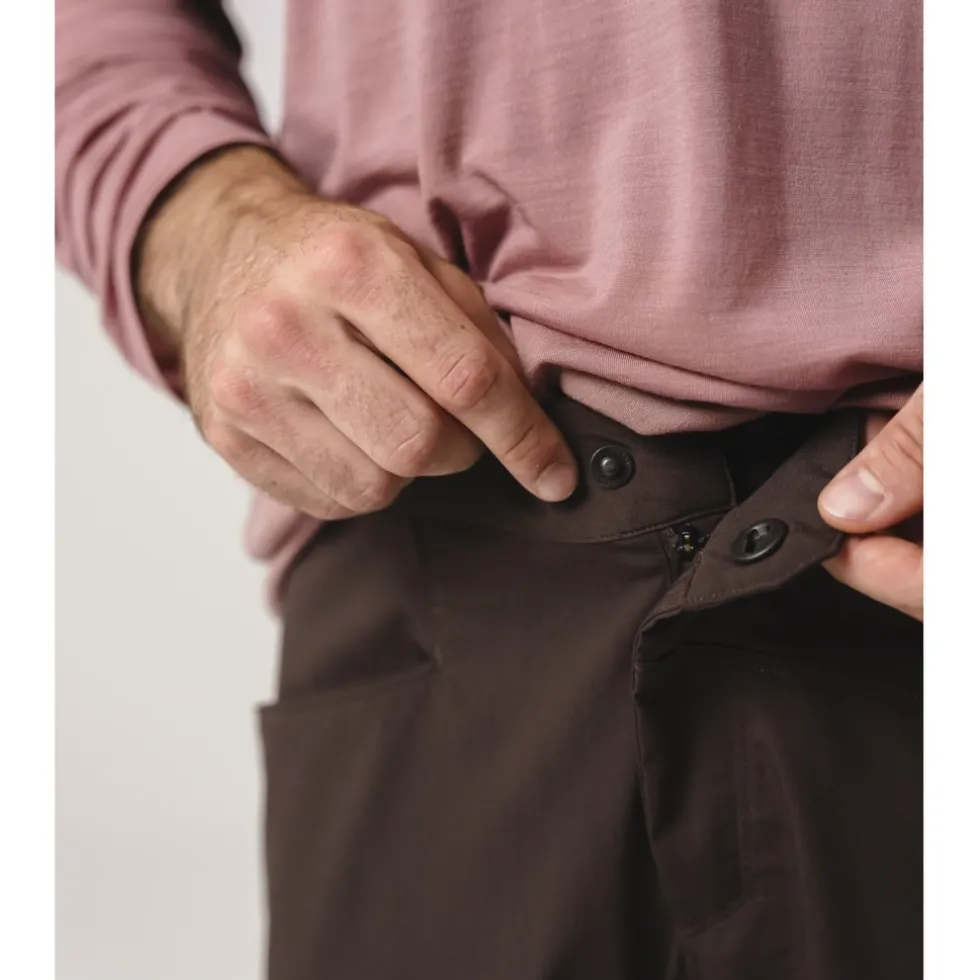 Ortovox Sequence Free Short broeken voor heren - dark chestnut