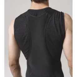 Ortovox Sequence Liner-fietsshort met bretels voor heren - black raven