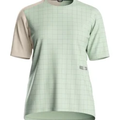 Ortovox Sequence Trail Damesshirt met korte mouwen - green acid