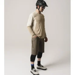 Ortovox Sequence Trail Heren-shirt met lange mouwen - dark linen