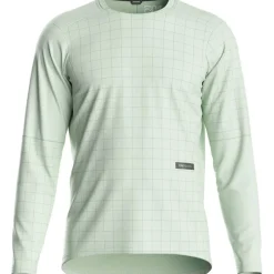 Ortovox Sequence Trail Heren-shirt met lange mouwen - green acid