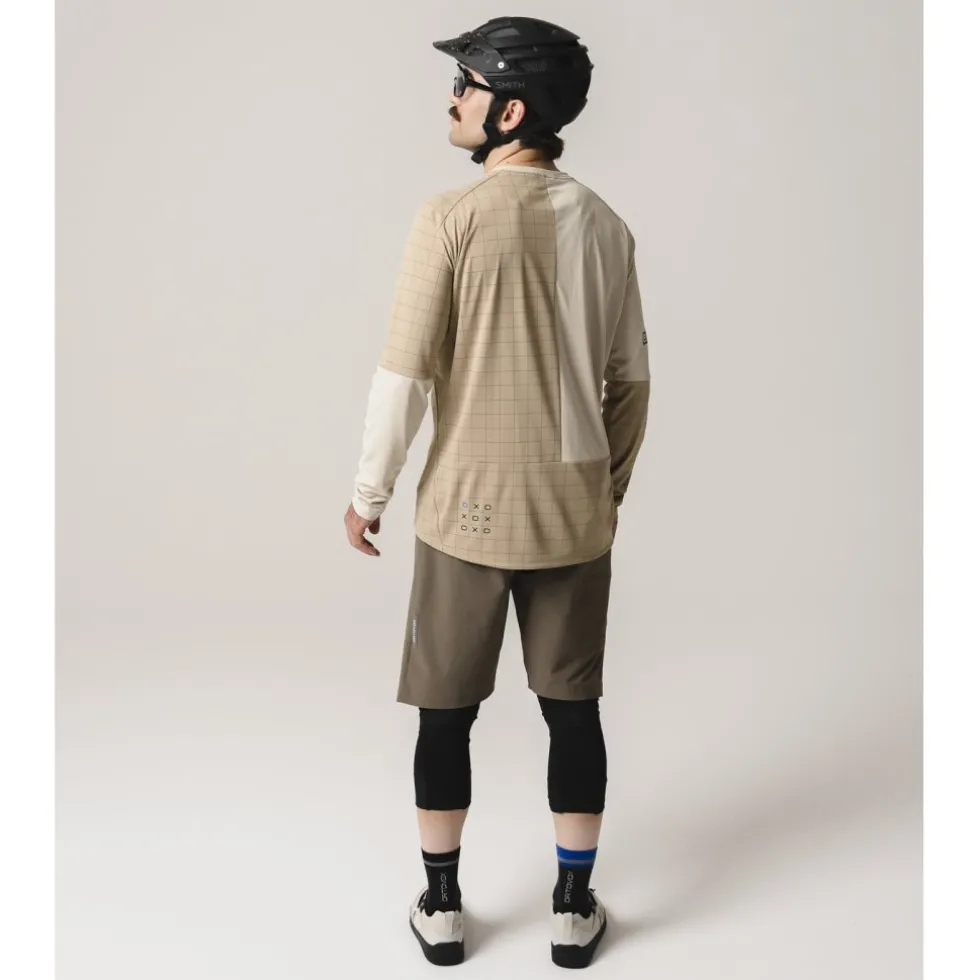 Ortovox Sequence Trail Heren-shirt met lange mouwen - green acid