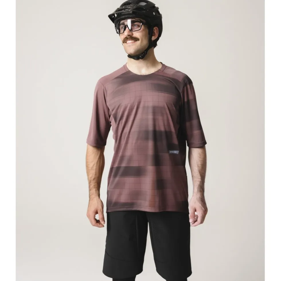 Ortovox Sequence Trail Heren-shirt met korte mouwen - black raven
