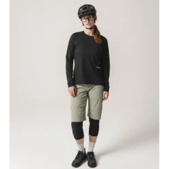 Ortovox Sequence Trail Short broeken voor dames - black raven