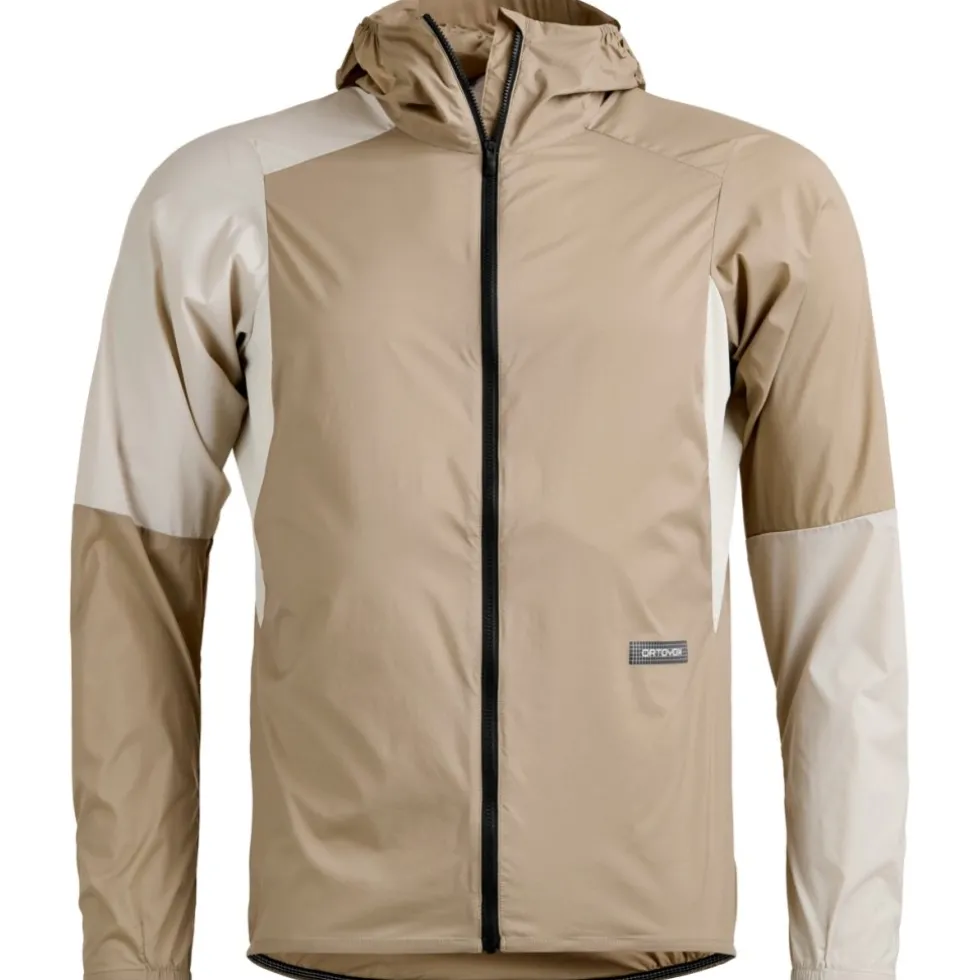 Ortovox Sequence Windjas voor heren - dark linen