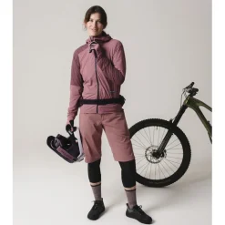 Ortovox Sequence Windjas voor dames - dusk rose