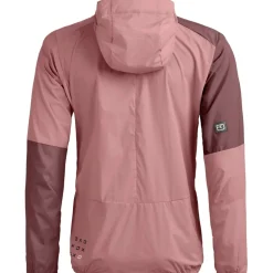Ortovox Sequence Windjas voor dames - dusk rose
