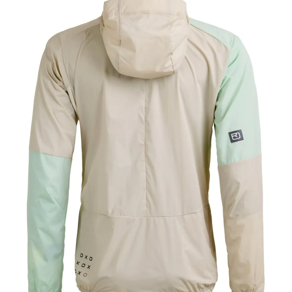 Ortovox Sequence Windjas voor dames - white tea