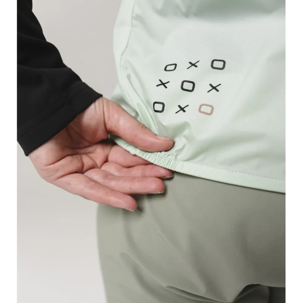 Ortovox Sequence Windvest voor dames - green acid