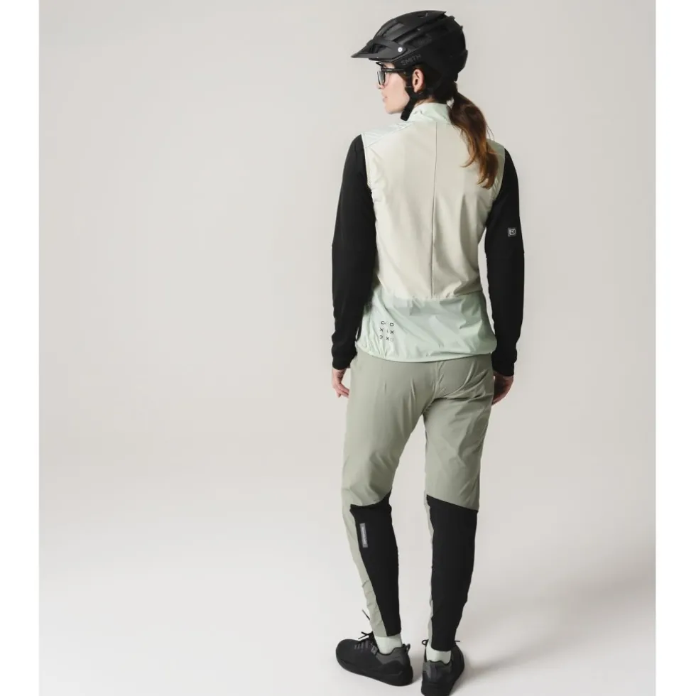 Ortovox Sequence Windvest voor dames - green acid