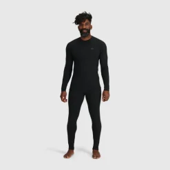 Outdoor Research Alpine Onset Merino 150 Crew Hemd met Lange Mouwen Heren - zwart