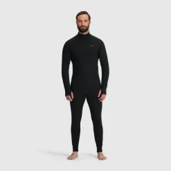 Outdoor Research Alpine Onset Merino 150 Quarter Zip Hemd met Lange Mouwen Heren - zwart