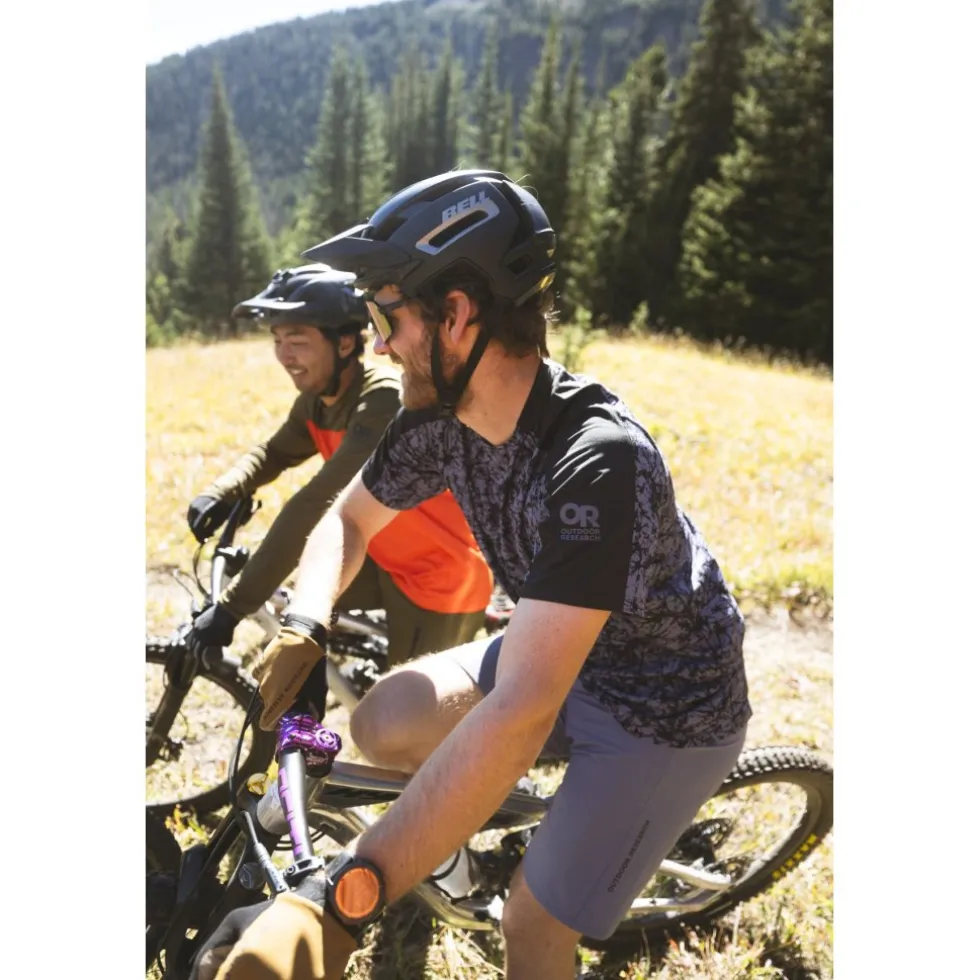 Outdoor Research Freewheel MTB Shirt met Korte Mouwen Heren - black mtb division