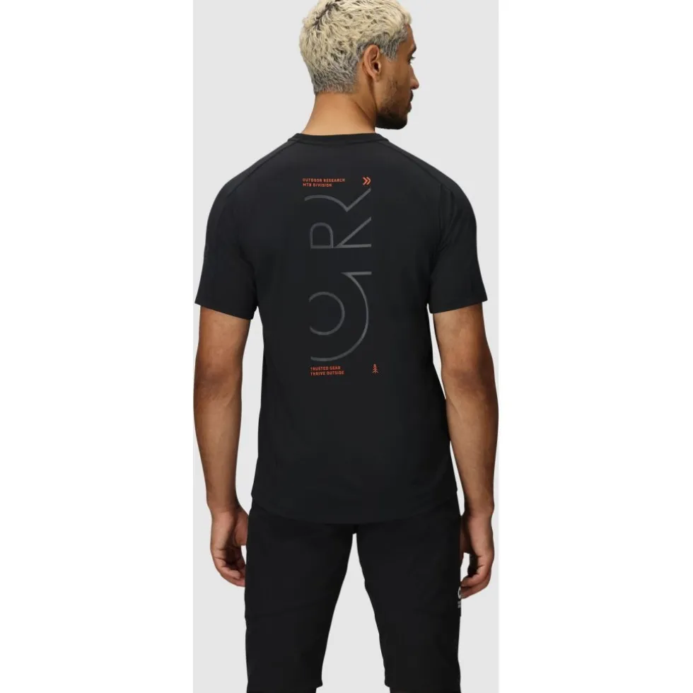 Outdoor Research Freewheel MTB Shirt met Korte Mouwen Heren - black mtb division