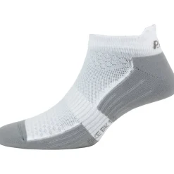 P.A.C. Original BK 1.2 Bike Footie Zip Dames sokken - White/Grey