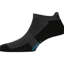 P.A.C. Original BK 1.2 Bike Footie Zip Dames sokken - Black