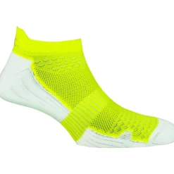 P.A.C. Original BK 1.2 Bike Footie Zip Dames sokken - Neon Yellow/White
