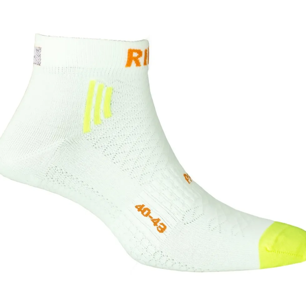 P.A.C. Original BK 3.2 Bike Reflective Short Cool Sokken voor dames - Neon Yellow/White
