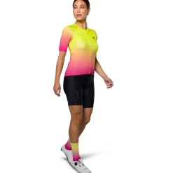 PEARL iZUMi Attack Air Fietsshirt Dames 11222301 - screaming yellow gradient - AAF 2