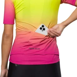 PEARL iZUMi Attack Air Fietsshirt Dames 11222301 - screaming yellow gradient - AAF 2