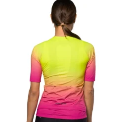PEARL iZUMi Attack Air Fietsshirt Dames 11222301 - screaming yellow gradient - AAF 2