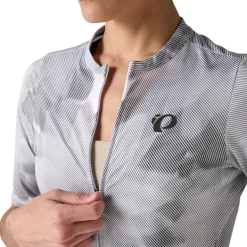 PEARL iZUMi Attack Fietsshirt Dames 11222404 - white botanica - AGM
