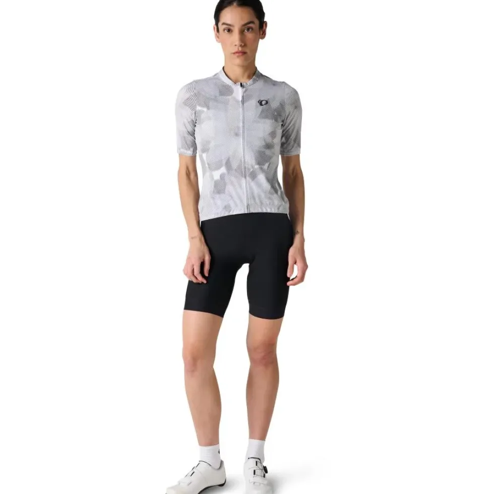 PEARL iZUMi Attack Fietsshirt Dames 11222404 - white botanica - AGM