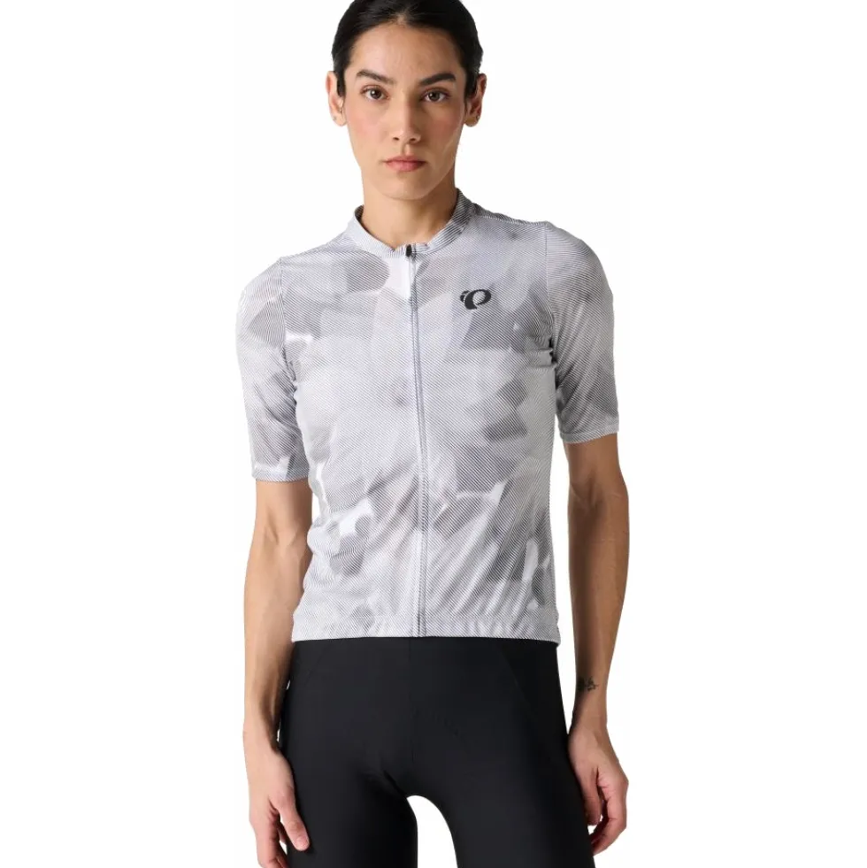 PEARL iZUMi Attack Fietsshirt Dames 11222404 - white botanica - AGM