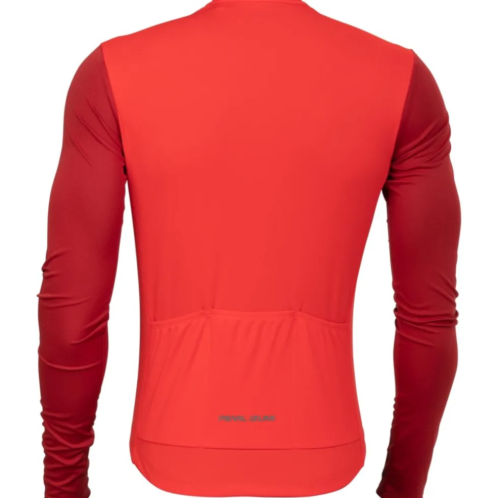 PEARL iZUMi Attack Fietsshirt met lange mouwen Heren 11122403 - goji berry - AA7