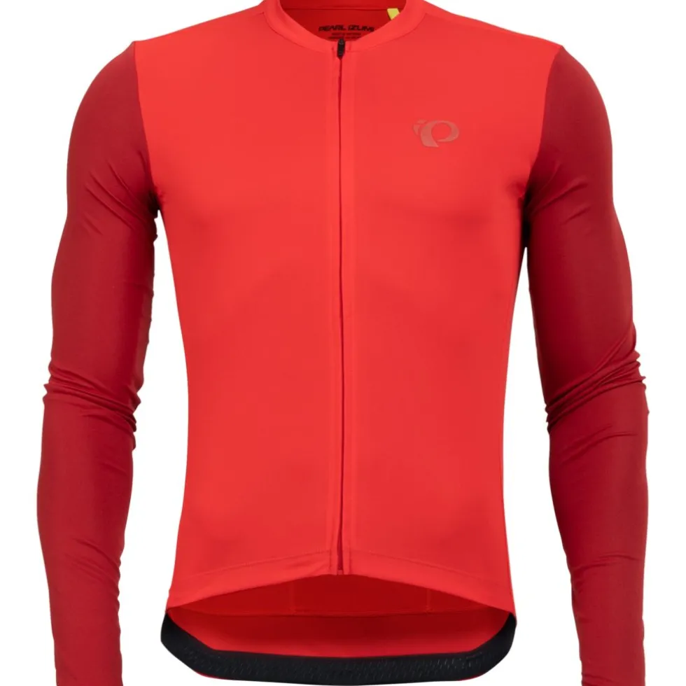 PEARL iZUMi Attack Fietsshirt met lange mouwen Heren 11122403 - goji berry - AA7