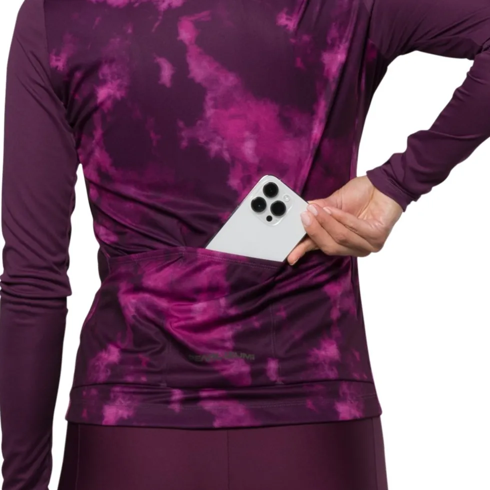 PEARL iZUMi Attack Fietsshirt met lange mouwen Dames 11222405 - dark violet spectral - AAW