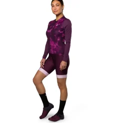 PEARL iZUMi Attack Fietsshirt met lange mouwen Dames 11222405 - dark violet spectral - AAW