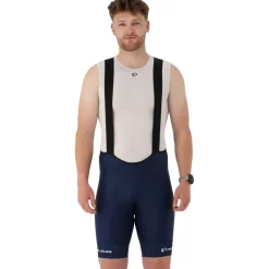 PEARL iZUMi Performance Fietsshort met bretels heren PI25011002 - hexagon blue - HEBL