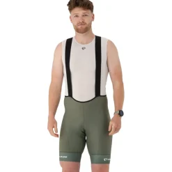 PEARL iZUMi Performance Fietsshort met bretels heren PI25011002 - hexagon green - HEGR