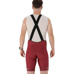 PEARL iZUMi Performance Fietsshort met bretels heren PI25011002 - hexagon red - HERD
