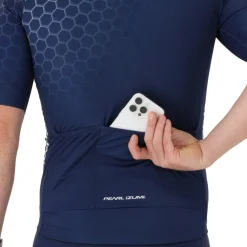 PEARL iZUMi Performance Korte mouwen shirt heren PI25021003 - hexagon blue - HEBL