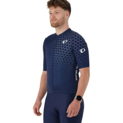 PEARL iZUMi Performance Korte mouwen shirt heren PI25021003 - hexagon blue - HEBL