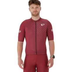 PEARL iZUMi Performance Korte mouwen shirt heren PI25021003 - hexagon red - HERD