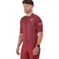 PEARL iZUMi Performance Korte mouwen shirt heren PI25021003 - hexagon red - HERD